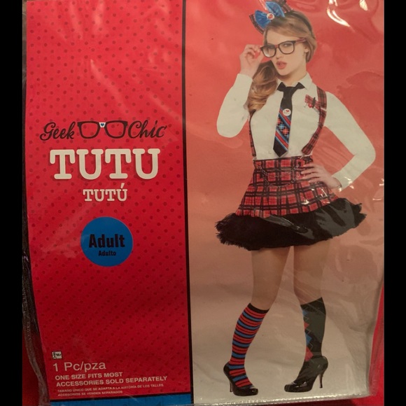 Geek Chic Tutu Adult Costume - Picture 6 of 6